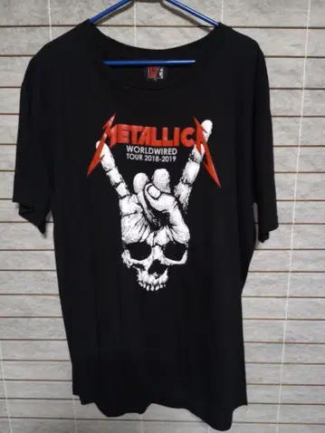 METALLICA WORLDWIRED TOUR 티셔츠 XL
