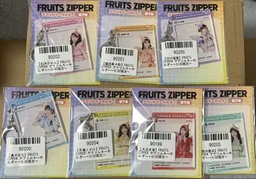 FRUITS ZIPPER 아크릴 키링 GIGO 컴프
