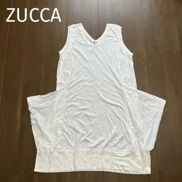 ZUCCA 주카 슬리브리스 셔츠 튜닉 원피스 변형 포켓