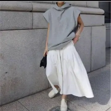 마챗 machatt 데님 스커트