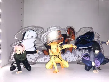 나루토 NARUTO 패널 스펙타클 피규어 3개 세트