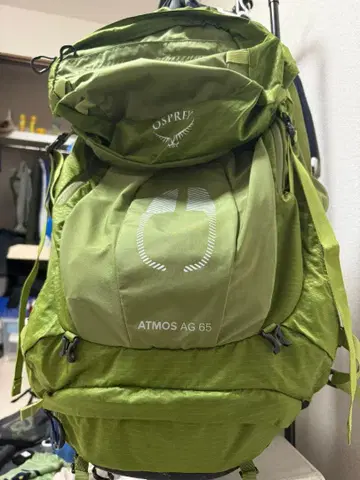 Osprey Atmos AG 65 미시컬 그린