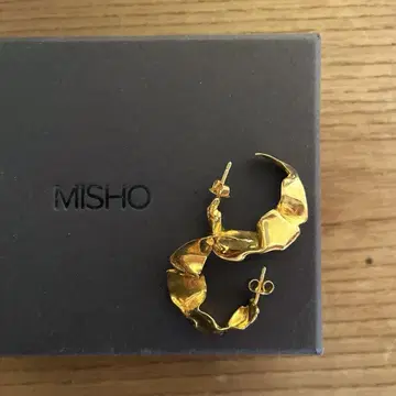 plage 구매 MISHO 후프 귀걸이 GOLD