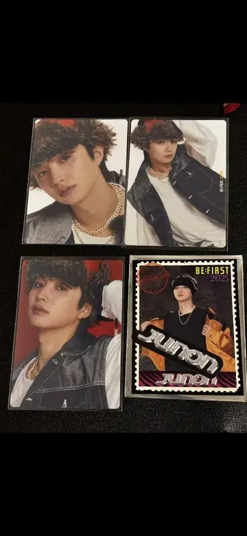 BE:FIRST JUNON 트레이딩 카드 & 스티커