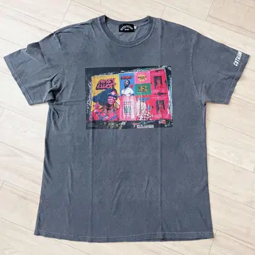 GOTHAM STORE 23SS 반팔 티셔츠 흑먹색