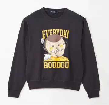 M 사이즈 치이카와 (먼작귀) 맨투맨 EVERYDAY ROUDOU 밤만쥬