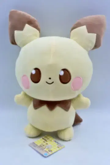 반다이 포켓피스 모후구토 봉제 인형 피츄 모쿠로 포켓몬스터 피츄