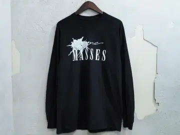MASSES L/S T-SHIRT 긴팔 티셔츠 롱 T