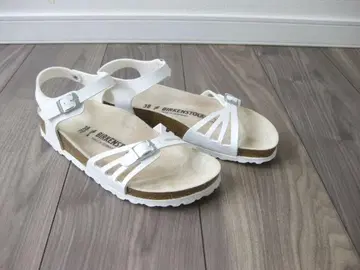 새상품급! 버켄스탁 Bali 샌들 화이트 38(24.5cm) 독일제