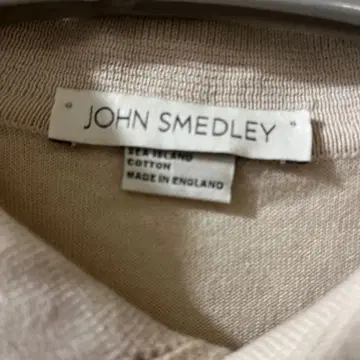 JOHN SMEDLEY 코튼 피케 셔츠