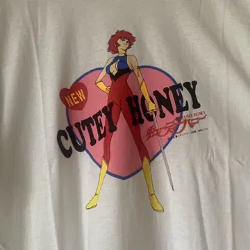 빈티지 일본 애니메이션 신 큐티 허니 90s 데드 초레어