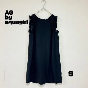 AG 바이 아쿠아걸 슬리브리스 원피스 블랙 S