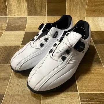 미즈노 골프화 BOA 25.5cm 화이트 중고품