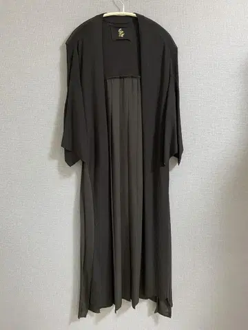 오즈모시스 플리츠 롱 가디건