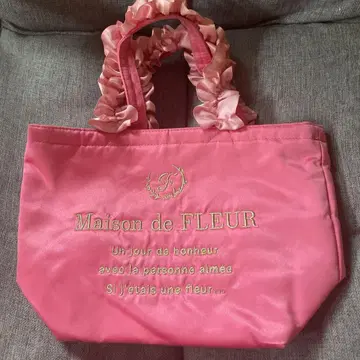Maison de FLEUR 핑크 토트백 3개 세트