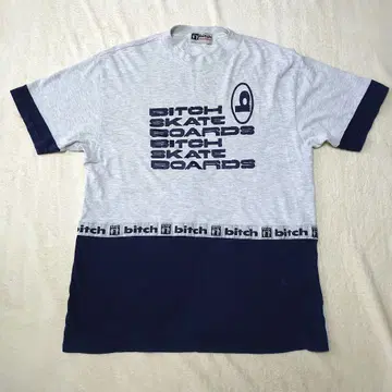 90s bitch skateboards 절개 티셔츠 girl