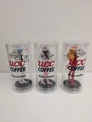 UCC COFFEE 피규어 3종 세트