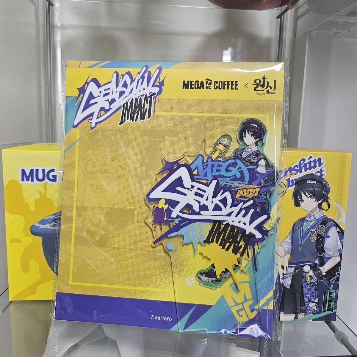 Genshin Impact Mega Coffee Collaboration sealed product set