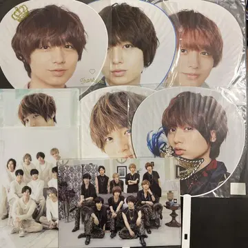 이노오 케이 부채 5개 클리어 파일 3개 세트 Hey! Say! JUMP