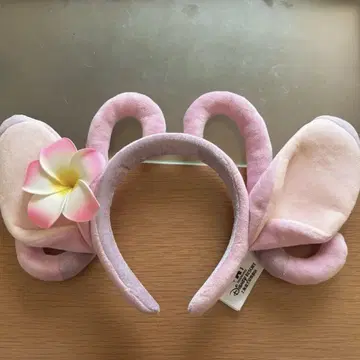 착용 사진 있음 엔젤 머리띠 상하이 디즈니 홍콩 스티치 릴로