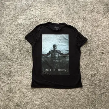게임 오브 스론즈 game of thrones 반팔 티셔츠 블랙 블랙