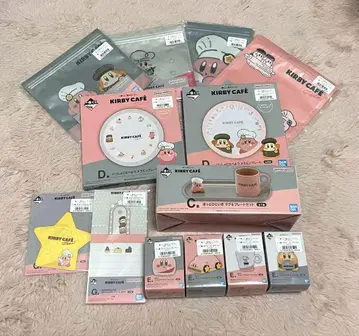 제일복권 별의 커비 KIRBY CAFE 세트