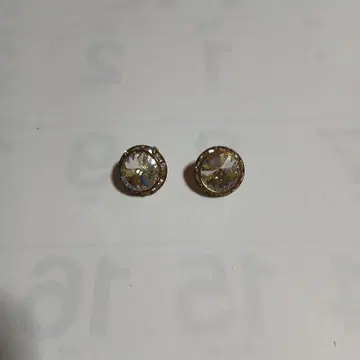클리어 스톤 귀걸이