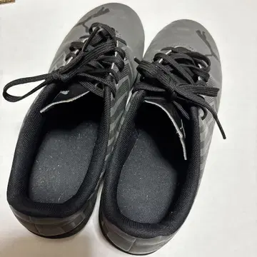 Puma 축구화 그레이 스파이크 22.5cm