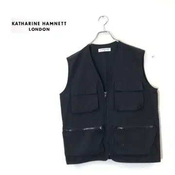 KATHARINE HAMNETT LONDON LAB 멀티 포켓 베스트