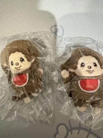 몬치치 봉제 인형 배지 가챠