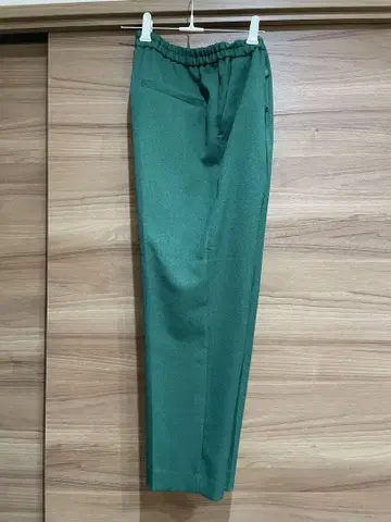 OPAQ.aCLIP 그린 허리 밴딩 팬츠