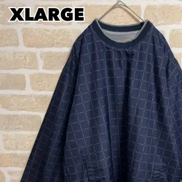 90s XLARGE 엑스라지 풀오버 나일론 자켓 구형 택