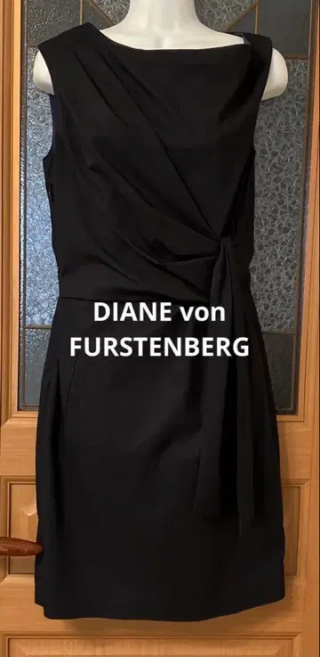 DIANE von FURSTENBERG 다크 네이비 원피스
