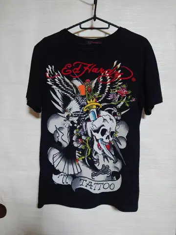 Ed Hardy 큐빅 타투 티셔츠 S 사이즈