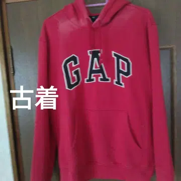 GAP 갭 후드티 구제 의류 빨간색 S 사이즈