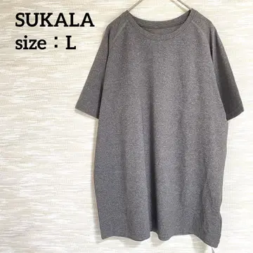 스카라 SUKALA [택 포함 새상품] 반팔 티셔츠 [L] 요가 트레이닝