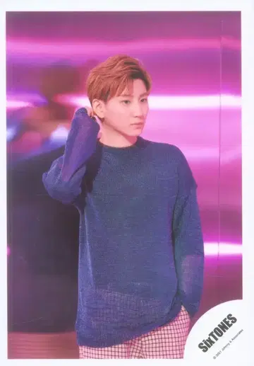 SixTONES 마스카라/피규어 교모토 타이가 공식 사진 *1장