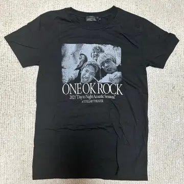 ONE OK ROCK 2021 티셔츠 M 블랙