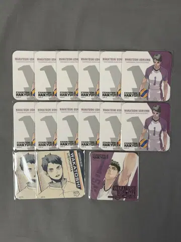 하이큐!! 우시지마 와카토시 아트 코스터