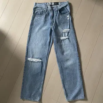 리바이스 94 BAGGY 데님 27 L29 데미지 가공
