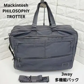 매킨토시 철학 TROTTER 비즈니스 백 3way 블랙