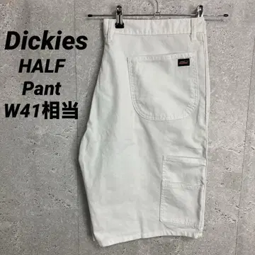 디키즈 화이트 치노 팬츠 하프 팬츠 페인터 팬츠 W41 상당