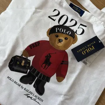 새상품 POLO 랄프 로렌 토트백 폴로 베어 빅 호스