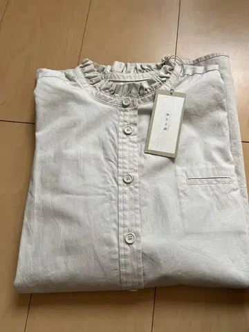 휴일과 시 늑대와 올빼미 라즈베리 블라우스 프릴 옷깃 셔츠
