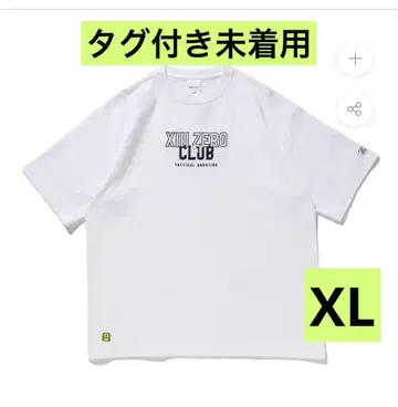 XIII-ZERO 클럽 티셔츠 화이트
