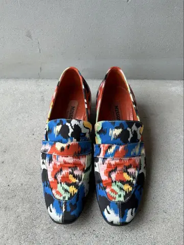 MISSONI 멀티 컬러 로퍼 37 이탈리아제