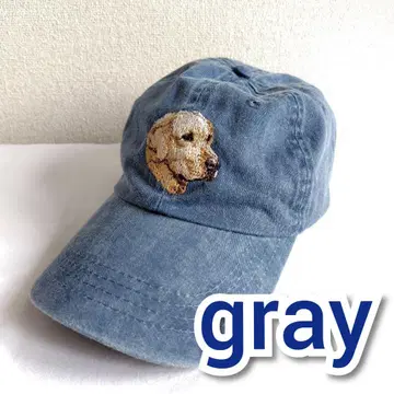 gray lifeshop 골든 리트리버 개 자수 캡