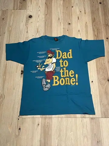 90 빈티지 Dad to the Bone! 티셔츠 XL 사이즈