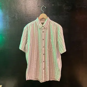 Eddie Bauer 스트라이프 반팔 셔츠