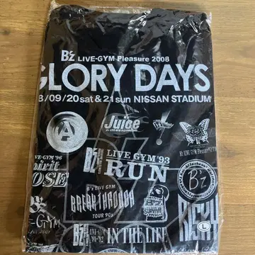 16.B'z LIVE-2008 GLORY DAYS 글로리 데이즈 티셔츠